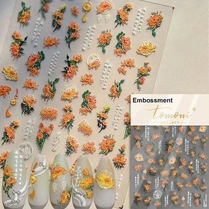 Nail Sticker – Blumen & Kirschblüten