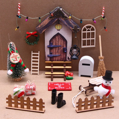 Miniatur Weihnachts-Set – Wichtelhaus Zubehör