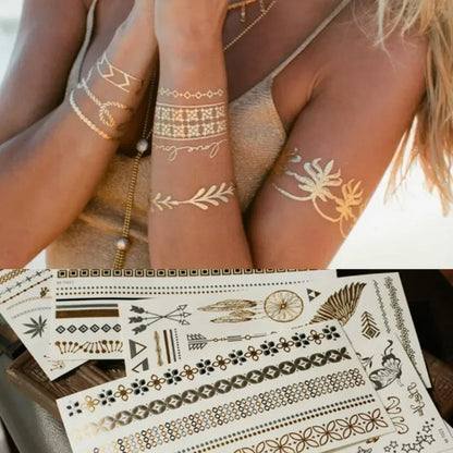 Golden Vibes – Festival-Tattoo