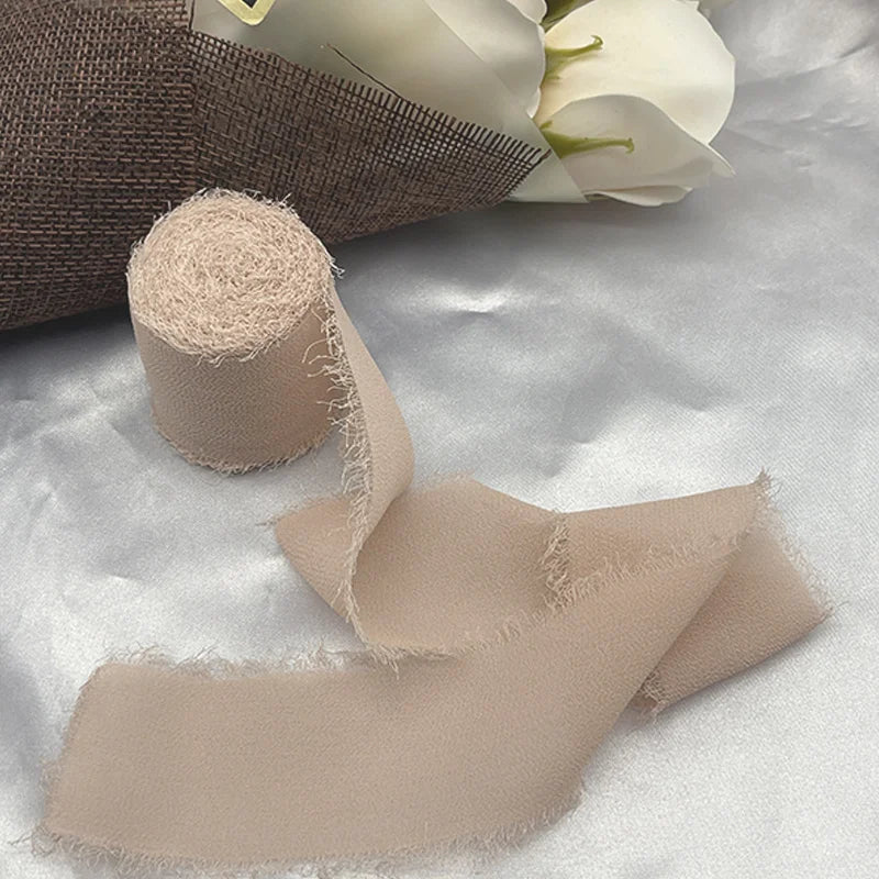 Chiffonband – Elegante Weihnachtsdeko