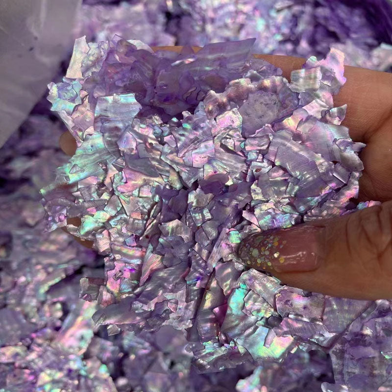 Nailart Muschelsteine – Schimmernde Abalone - sunny.side-Productions