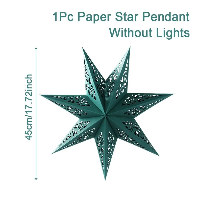 Leuchtender Weihnachtsstern – Festliche Fensterdeko