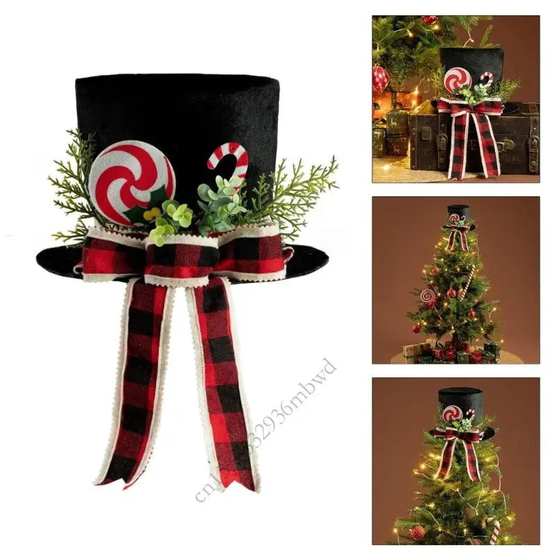 Weihnachtsbaum Spitze – Zylinderhut