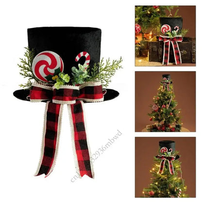 Weihnachtsbaum Spitze – Zylinderhut