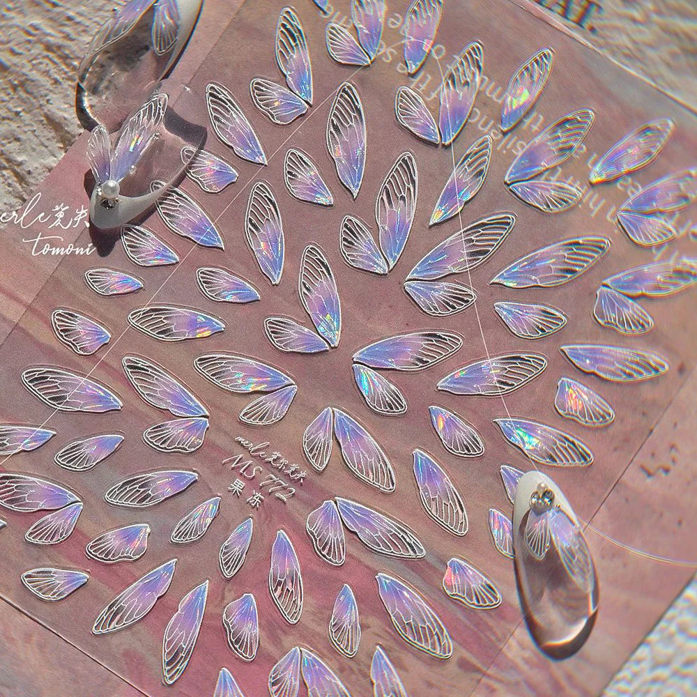 Magische Flügel – 5D Nail Sticker