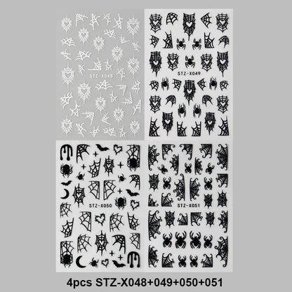 Halloween Nail Sticker – Spooky Designs