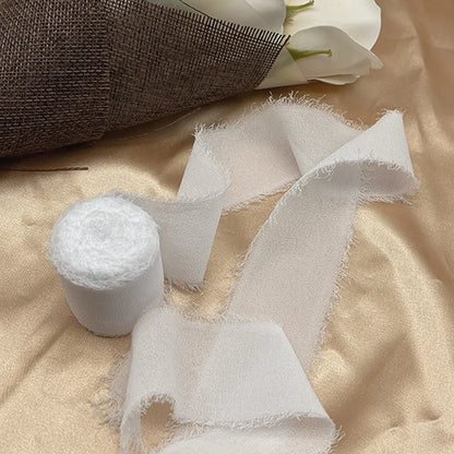 Chiffonband – Elegante Weihnachtsdeko