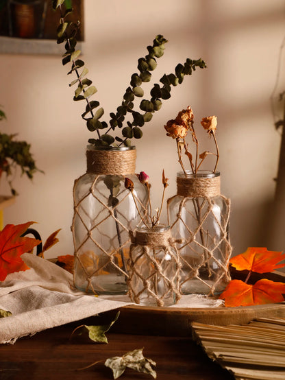 Boho-Glasvase  – Natürlich schön & stilvoll