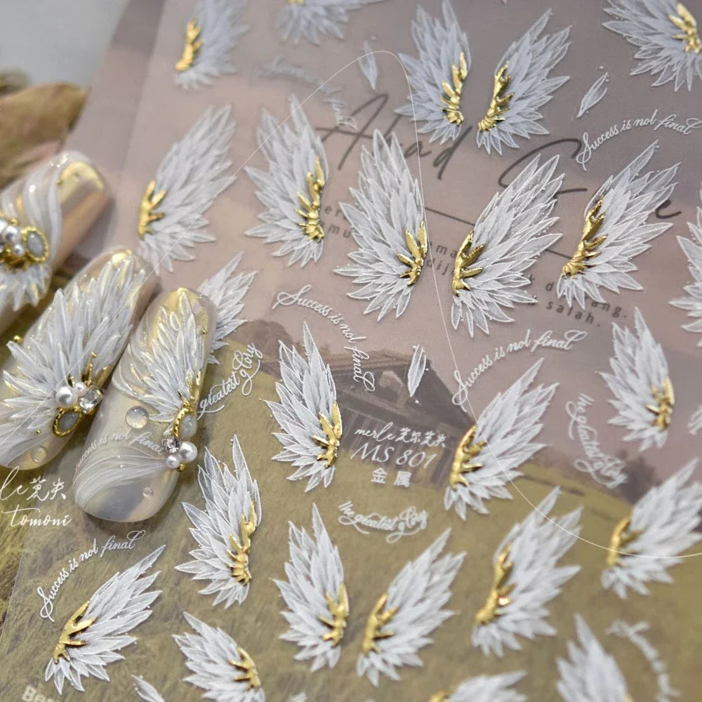 Magische Flügel – 5D Nail Sticker