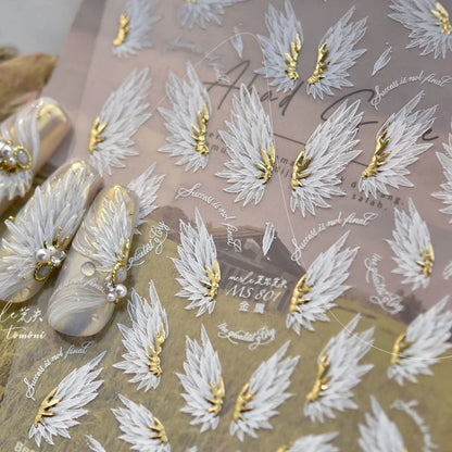Magische Flügel – 5D Nail Sticker
