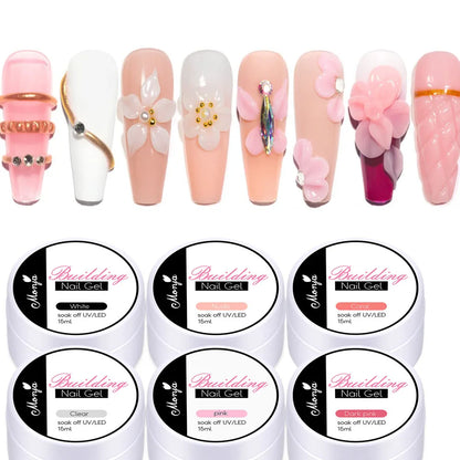 Builder-Gel Clear – 3D Nailart