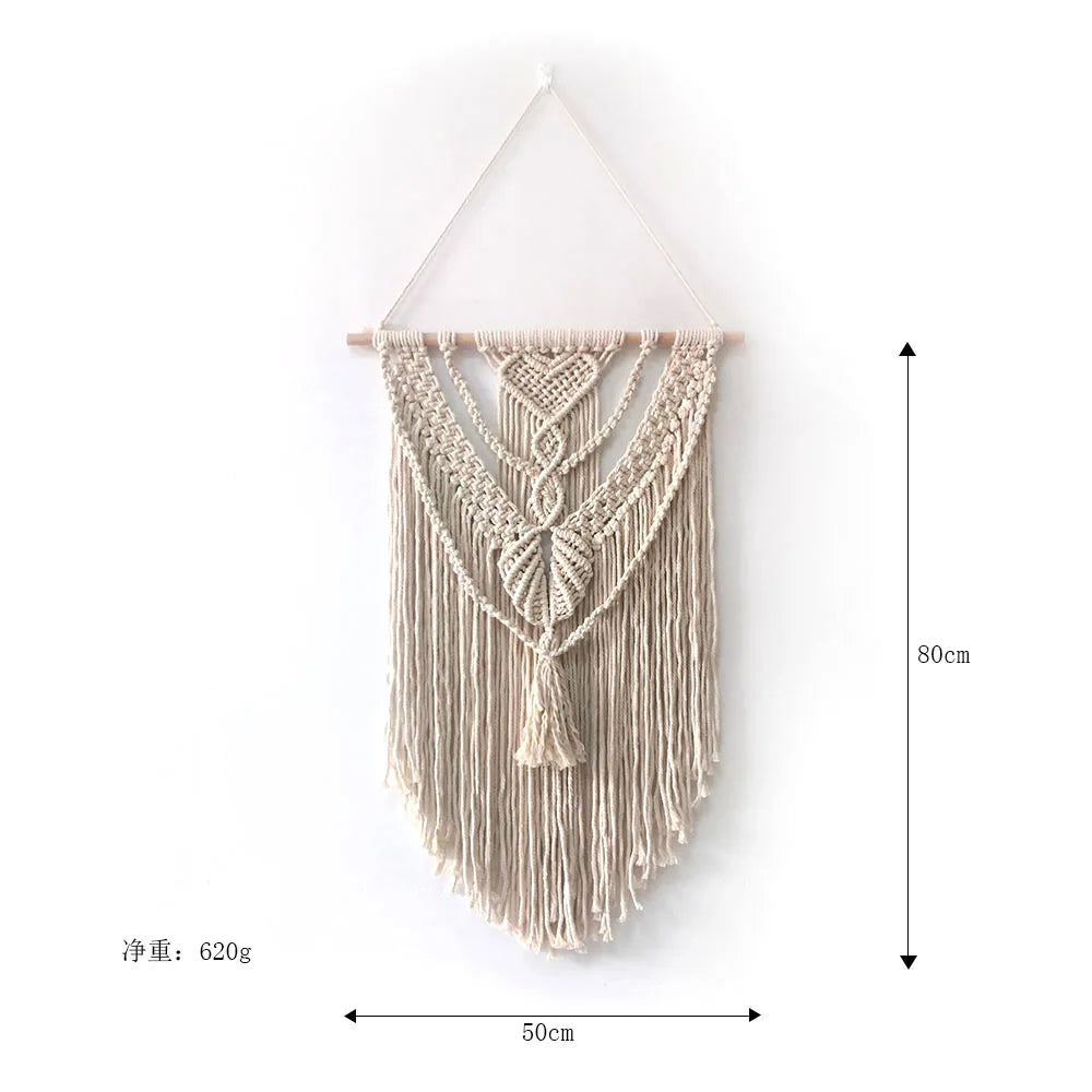 Makramee-Wandteppich – Boho-Ästhetik