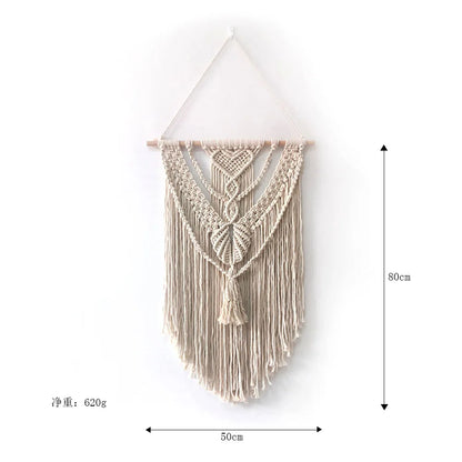 Makramee-Wandteppich – Boho-Ästhetik