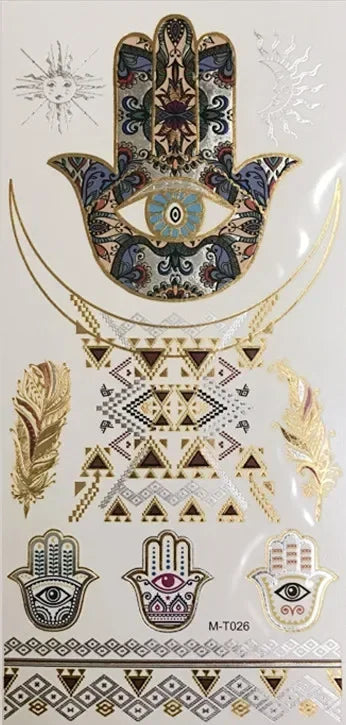 Golden Vibes – Festival-Tattoo