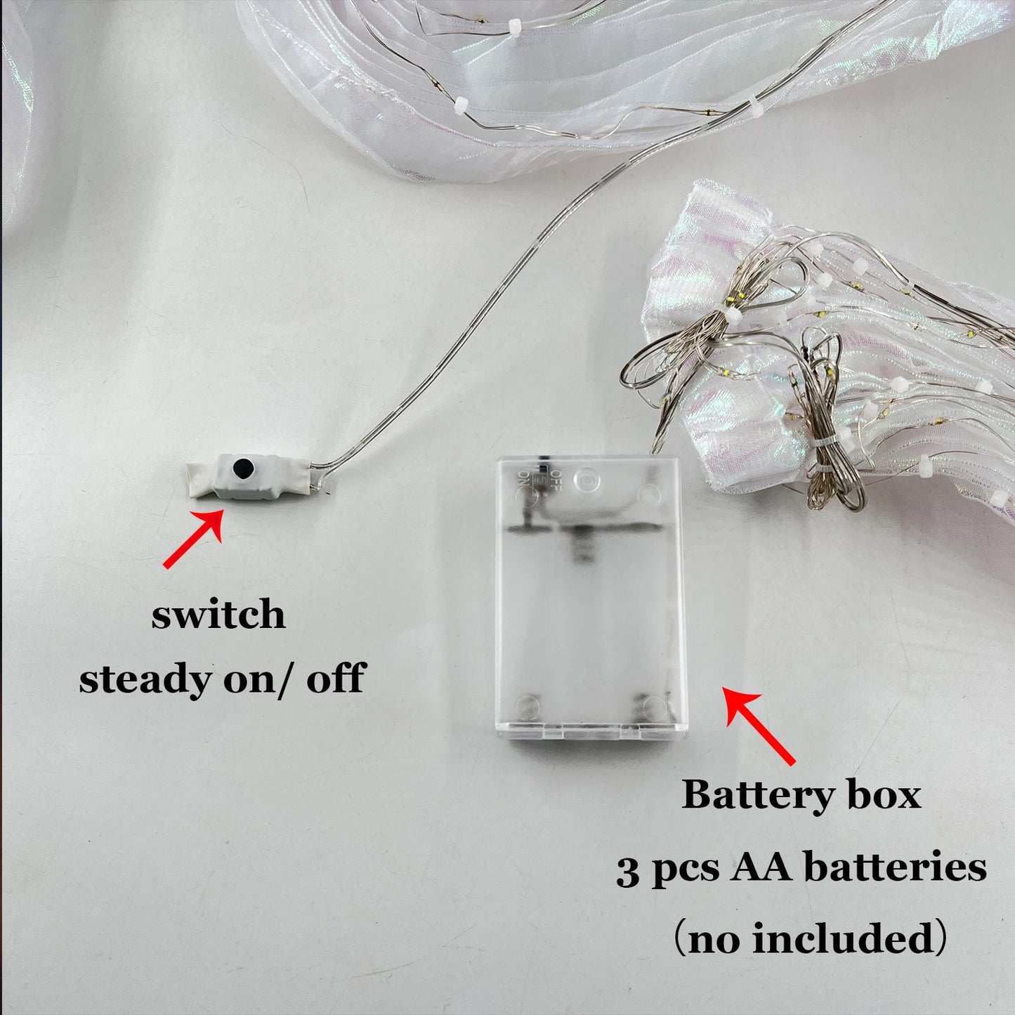 LED-Schmetterlingsflügel