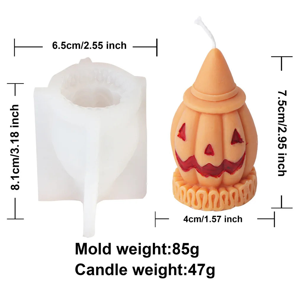 Halloween-Kerzenform – spooky & kreativ