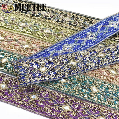 Brokat-Stickband – edles Highlight