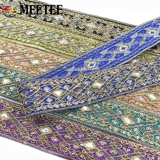 Brokat-Stickband – edles Highlight