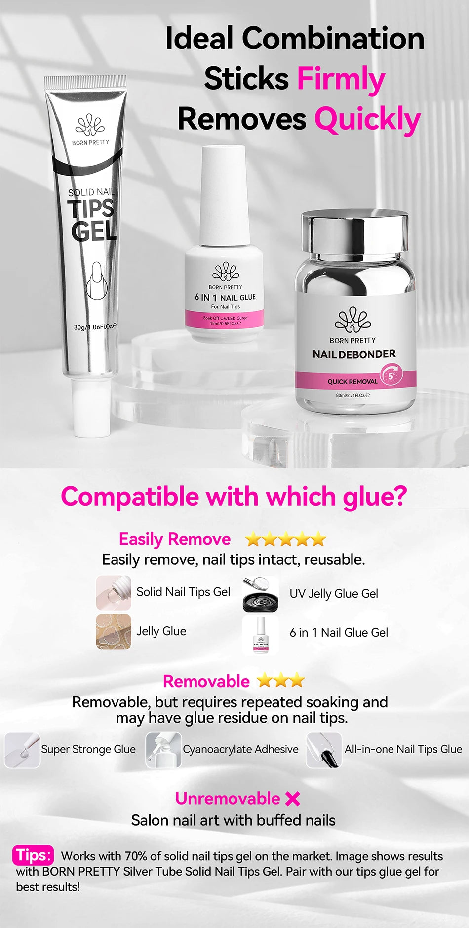 Nail Essentials – Kleber, Remover & Profi-Sets