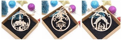 Schneeflocken Anhänger – Weihnachtsdeko