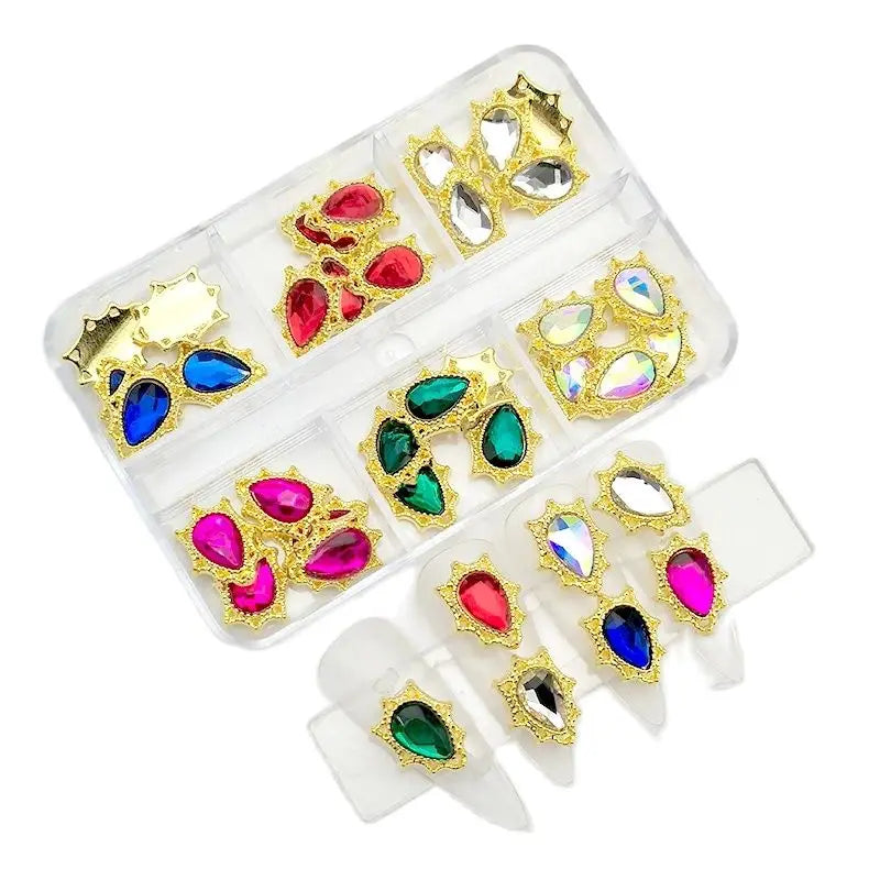 Nail Charms – Glitzernde Strass-Deko