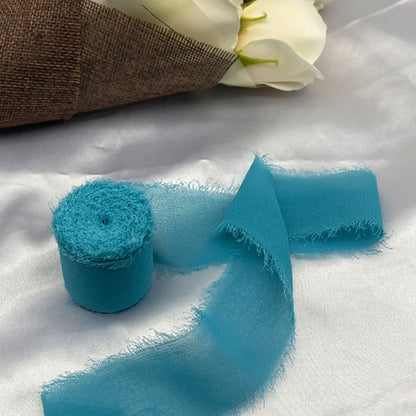 Chiffonband – Elegante Weihnachtsdeko