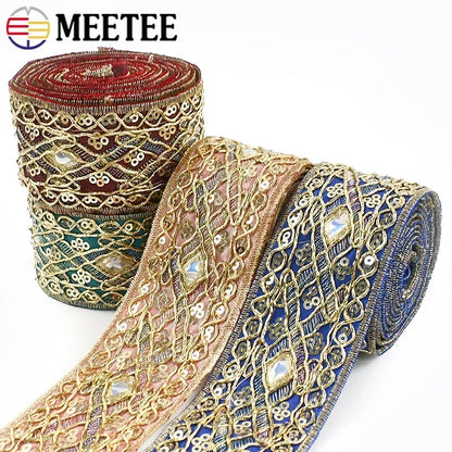 Brokat-Stickband – edles Highlight