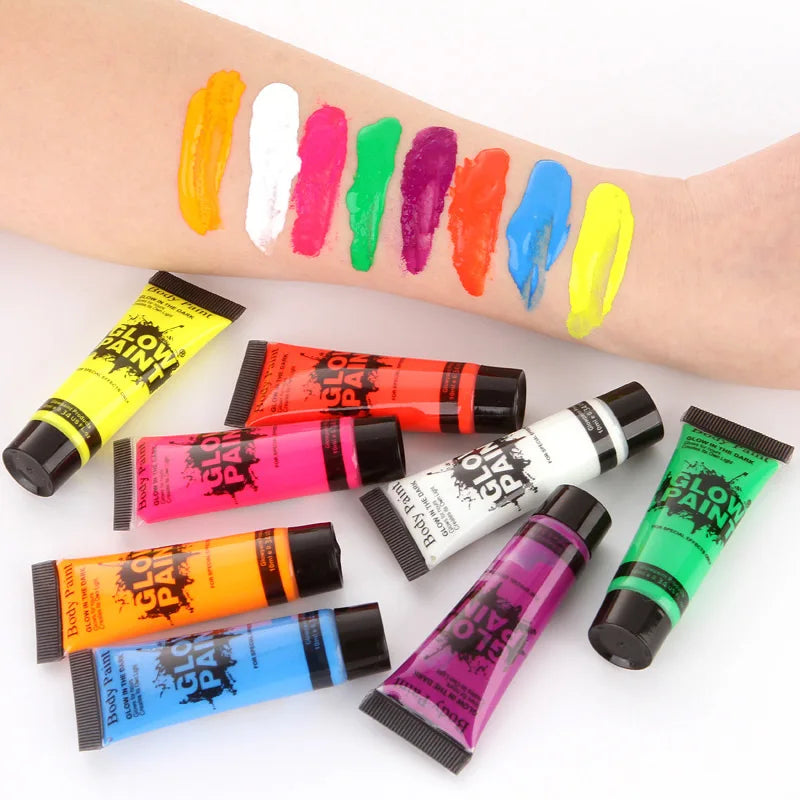 UV-Bodypaint Set – Leuchte wie du feierst