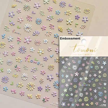 Nail Sticker – Blumen & Kirschblüten
