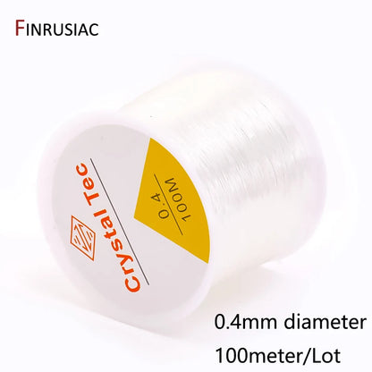 Schmuck-Schnur – klare Flexibilität