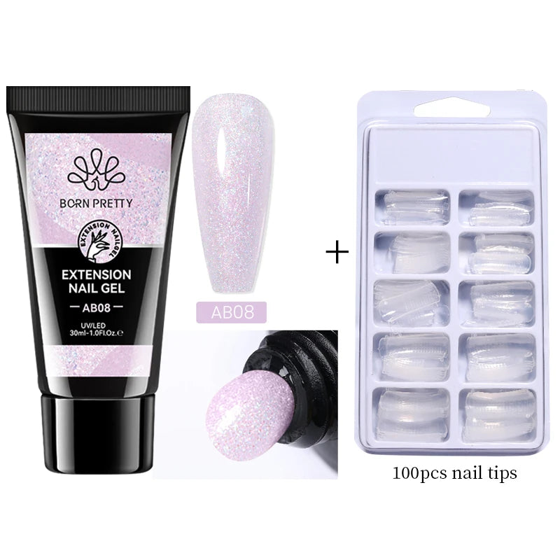 Poly-Gel Set – flexible Nagelverlängerung