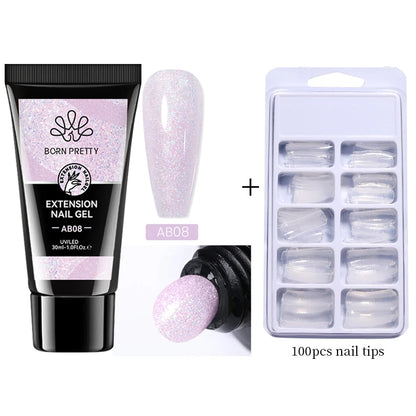 Poly-Gel Set – flexible Nagelverlängerung