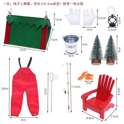 Miniatur Weihnachts-Set – Wichtelhaus Zubehör