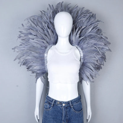 Federschal – Ausdruck der Eleganz