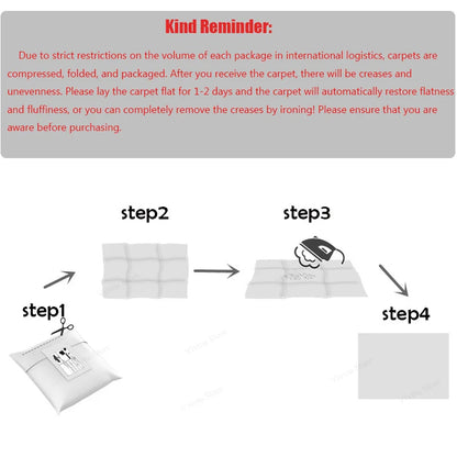 Weicher Hochflorteppich – Wärme und Komfort