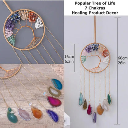 Kristall-Sonnenfänger – Tree of Life