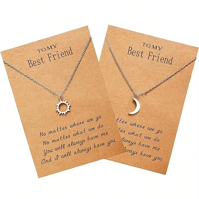 Das perfekte Duo - Sonne& Mond- Halskette - sunny.side-Productions