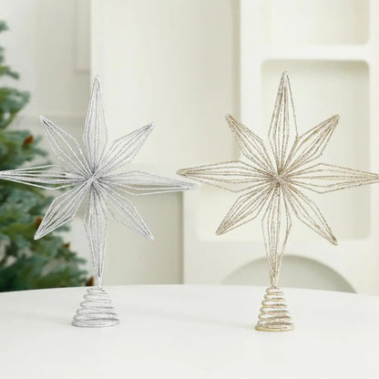 Weihnachtsbaumspitze – Stern Design