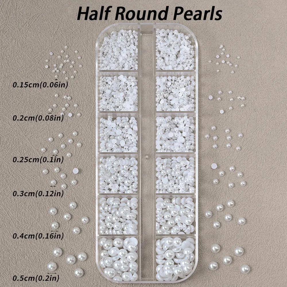 Nail Pearls Set – Elegante Perlen