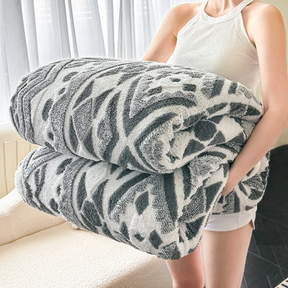 Boho-Fleece-Decke – Ruhe & Geborgenheit