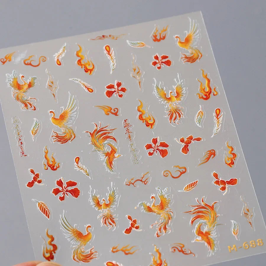 Magische Flügel – 5D Nail Sticker