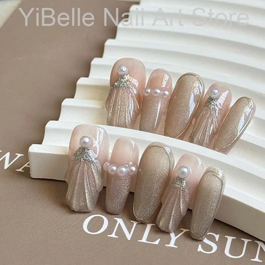 Press-On Nails „Ocean Glow“ - sunny.side-Productions