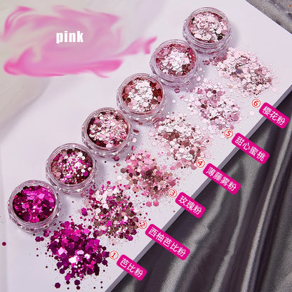 Nail Glitter Pailletten