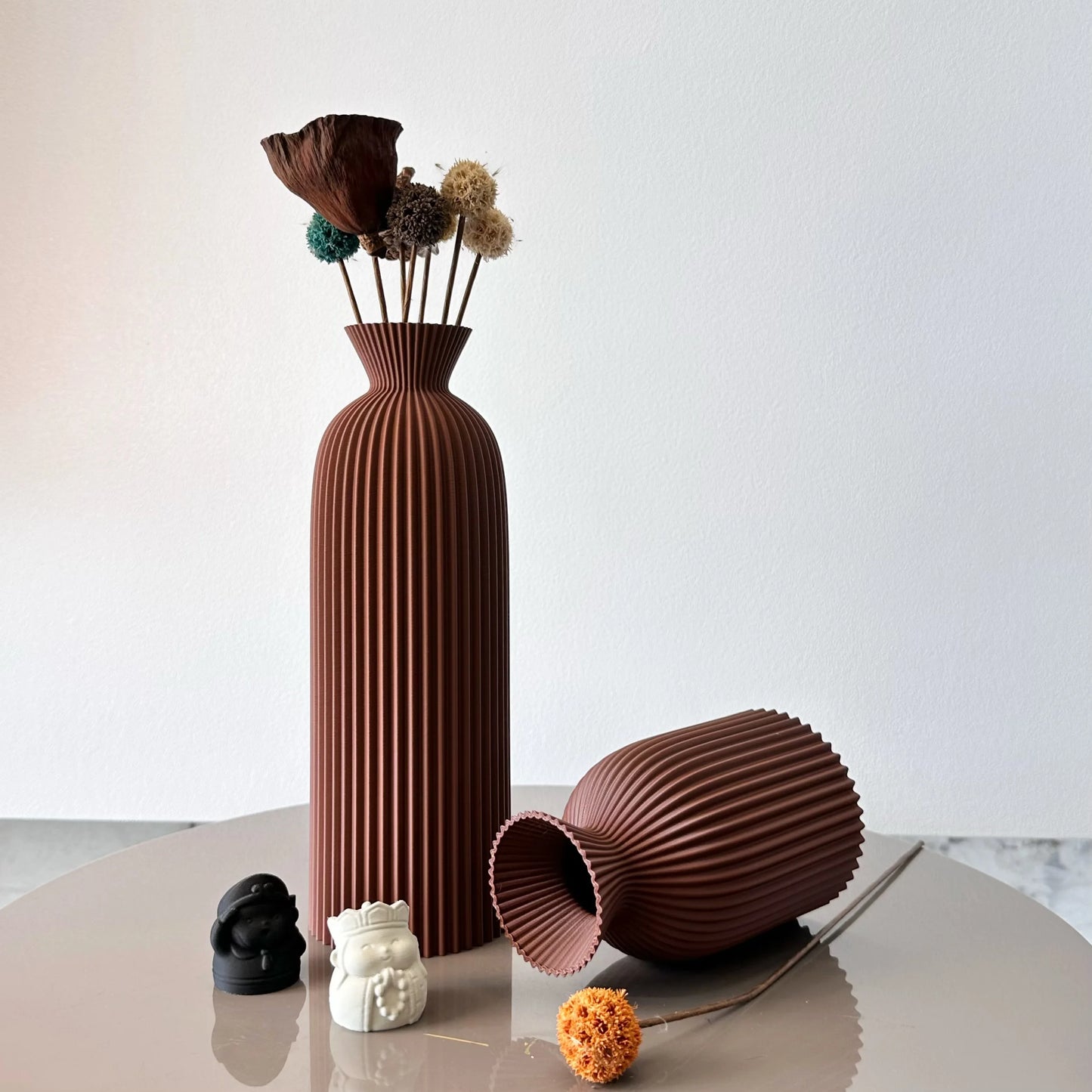 Vasen-Set – Minimalistische Eleganz & natürliche Harmonie