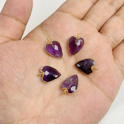 Herzanhänger aus Rosenquarz – zauberhaftes Schmuckstück - sunny.side-Productions