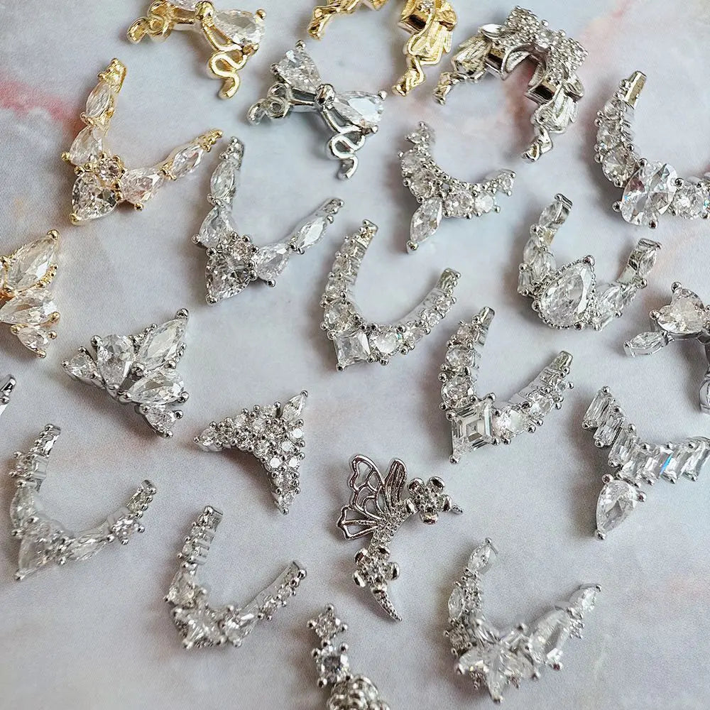 Nail Charms – eleganter Kristall-Look