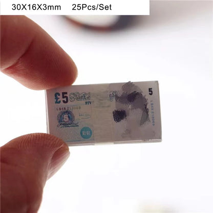 Miniatur Spielgeld – Euro & US Dollar