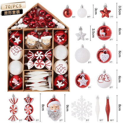 Weihnachtsdeko-Set – Festliche Ornamente