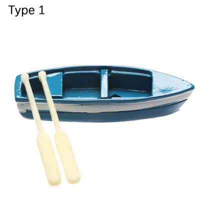 Miniatur Boot – Winter- & Wichtelwelt