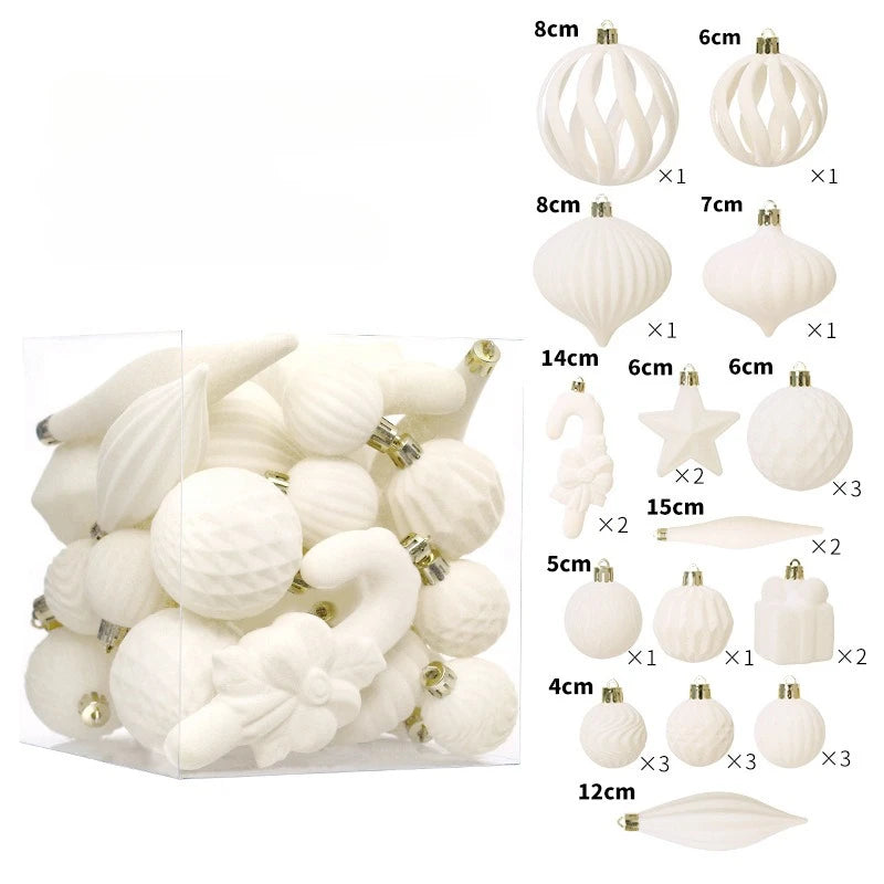 Weihnachtskugeln Samt-Edition – Luxuriöser Glanz